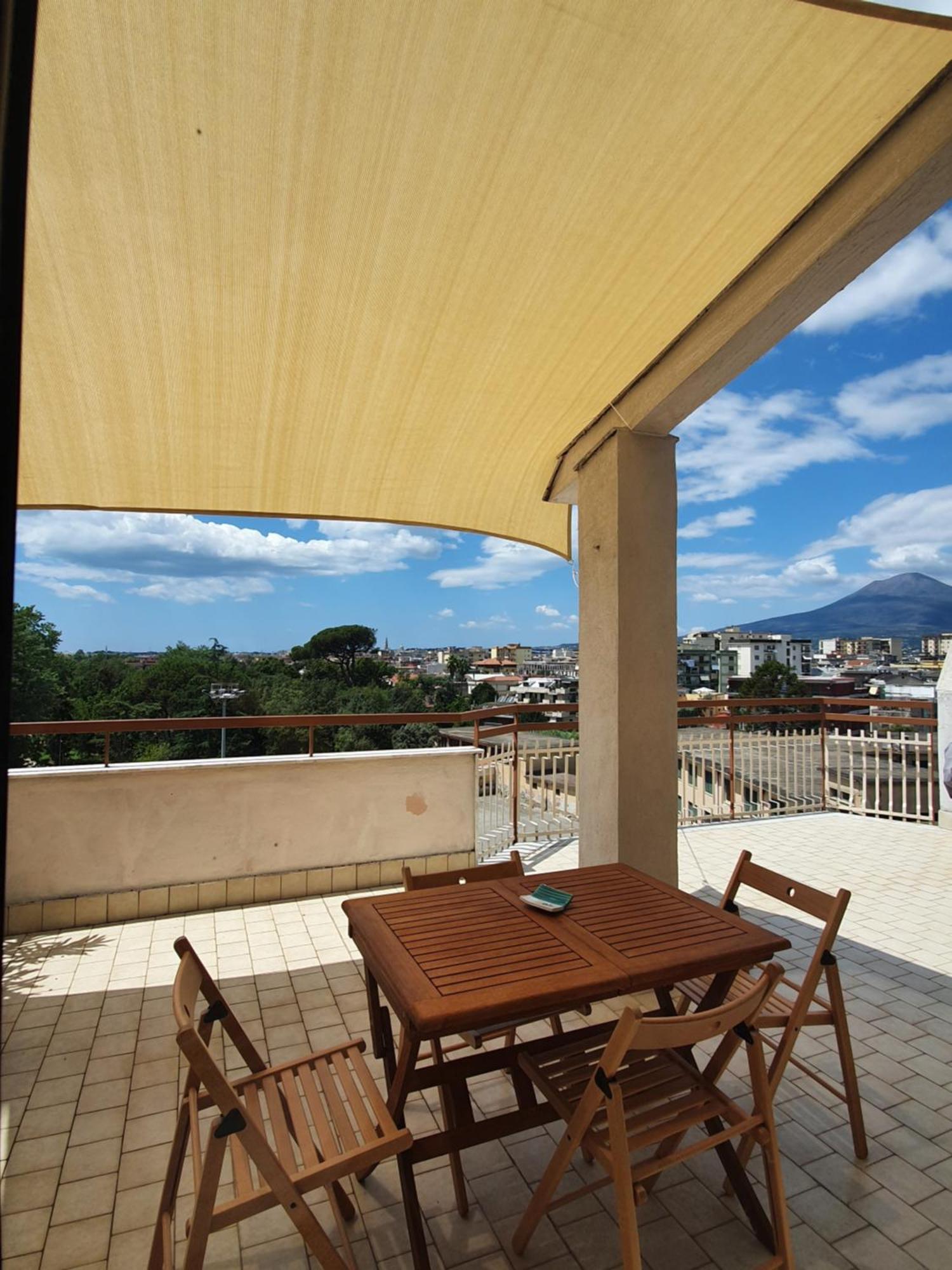 Renovated Loft With Vesuvio View Terrace Leilighet Scafati Rom bilde
